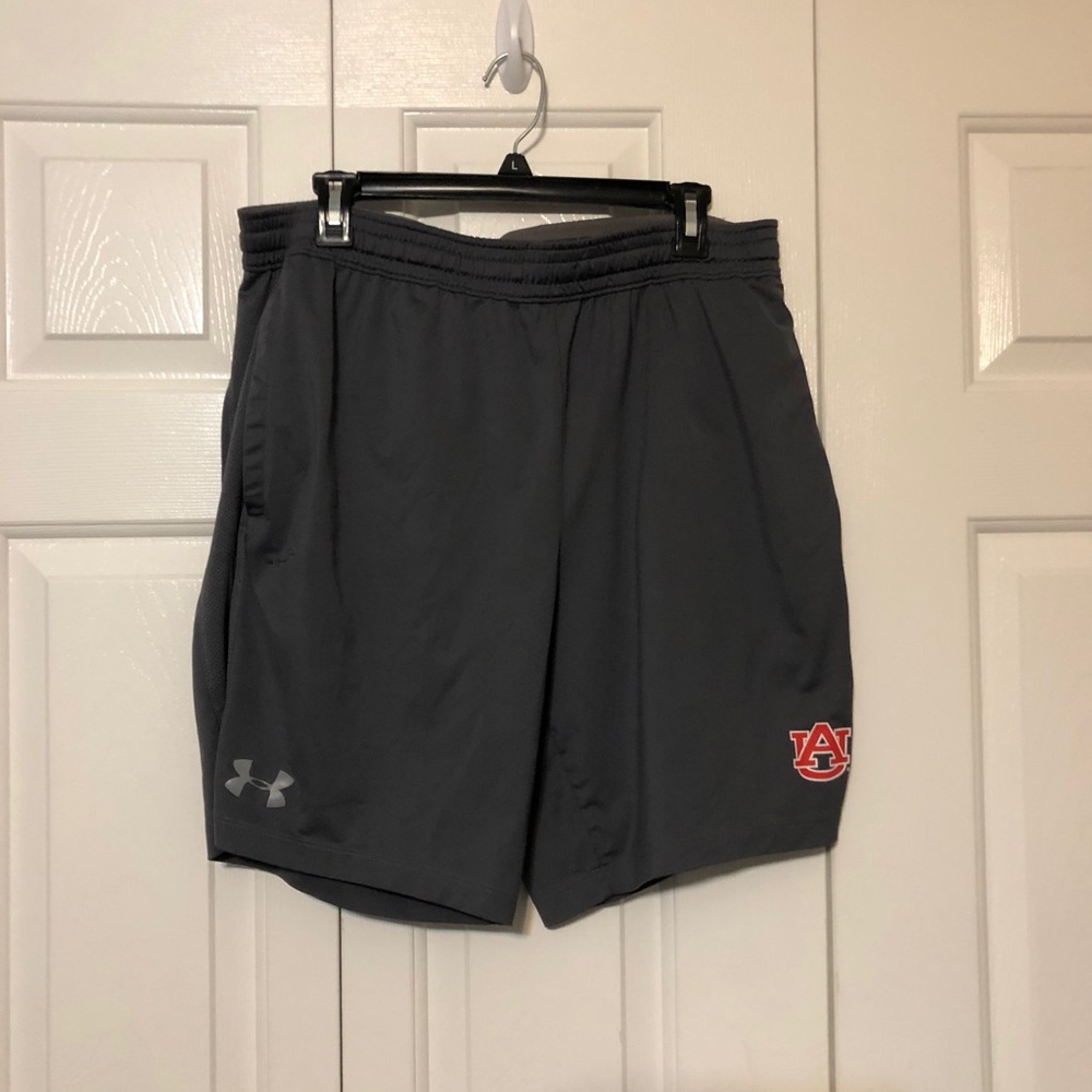 Gray Auburn University Under Armour Size XL Shorts